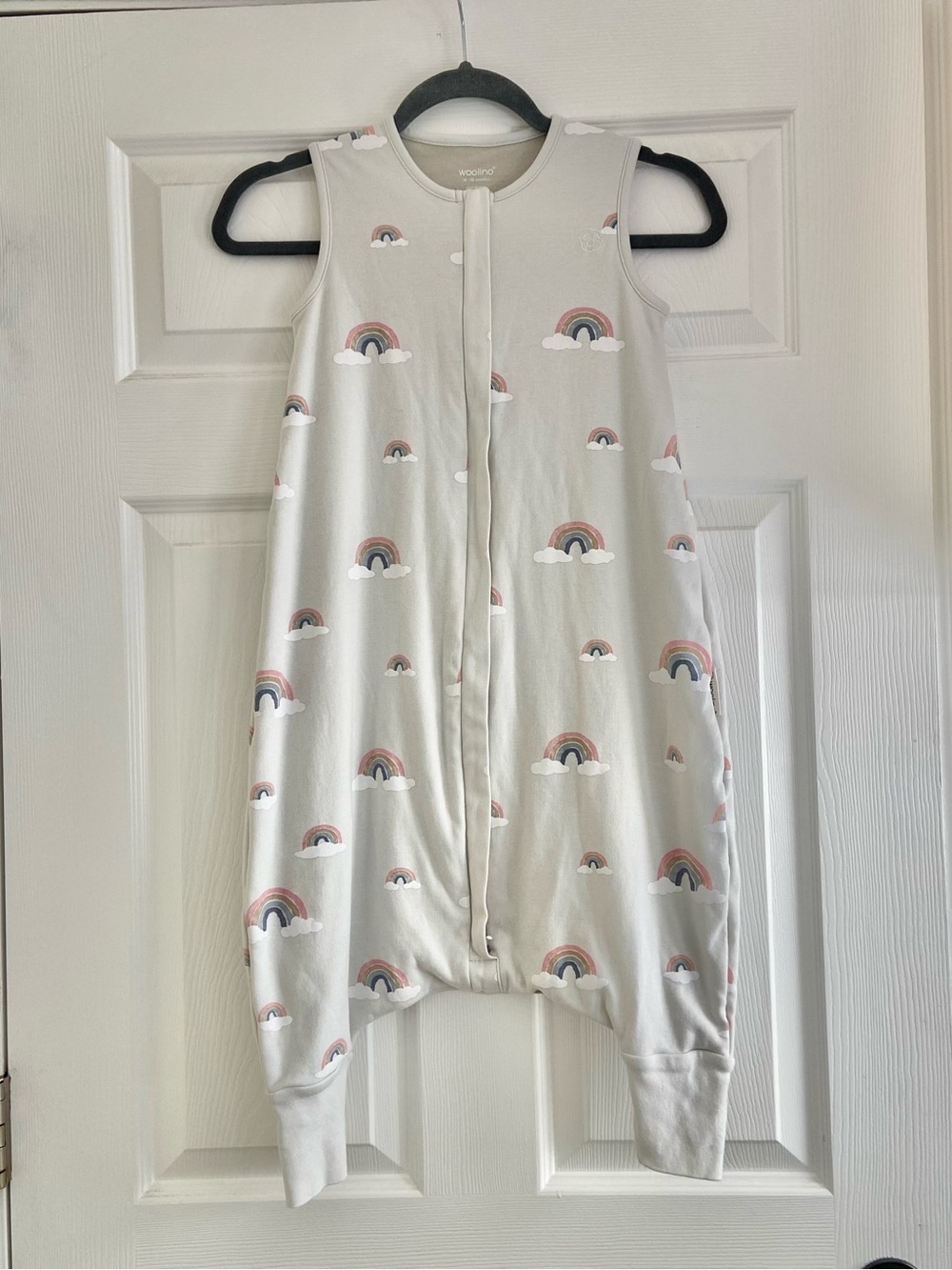 Woolino 4 Season Baby Sleep Bag with Feet 18-36 Months Rainbow LIKE NEW